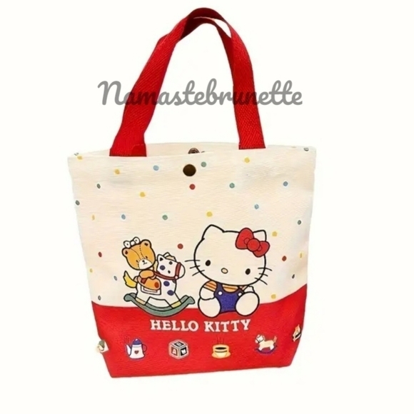 Hello Kitty Canvas Tote Bag - Picture 5 of 10
